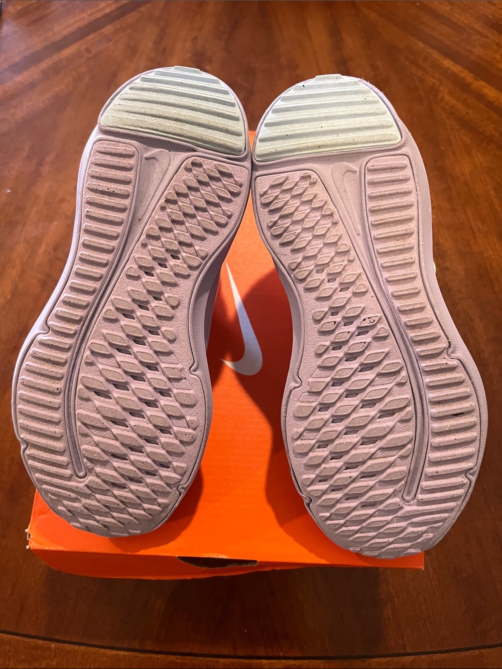 Nike Kids Lavender Velcro Athletic Sneakers - Picture 10 of 10